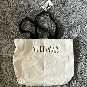 Rae Dunn Bridesmaid canvas bag
